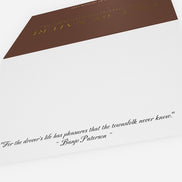 Free by Nature Gold Foiled Folded Card (Limited Edition)