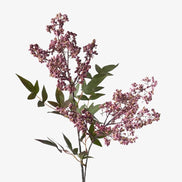 Artificial Pink Berry Pepper Spray in Burgundy (60cm)