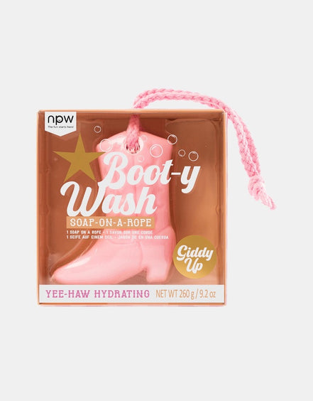 Boot-Y Wash Fragranced Soap On A Rope: Yee-Haw Hydrating.