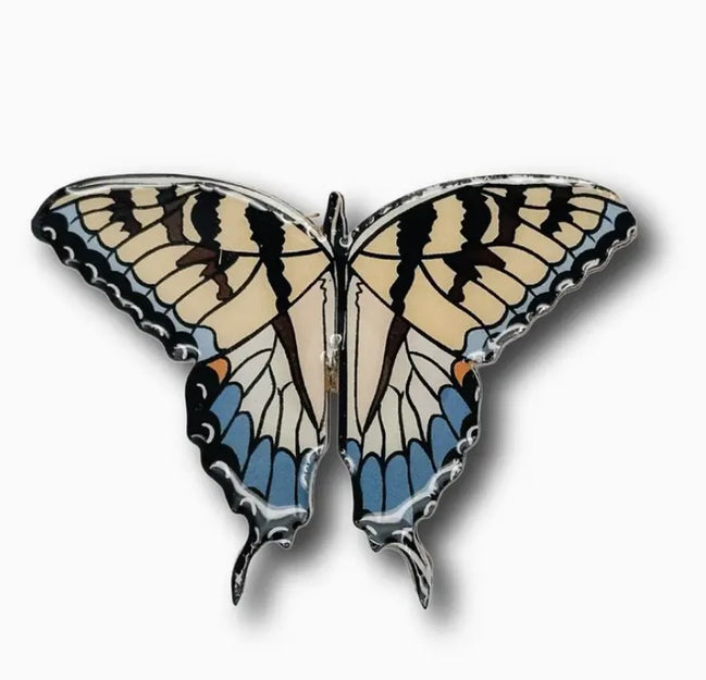 Tiger Swallowtail Butterfly Brooch