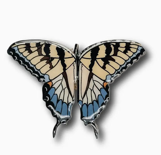 Tiger Swallowtail Butterfly Brooch