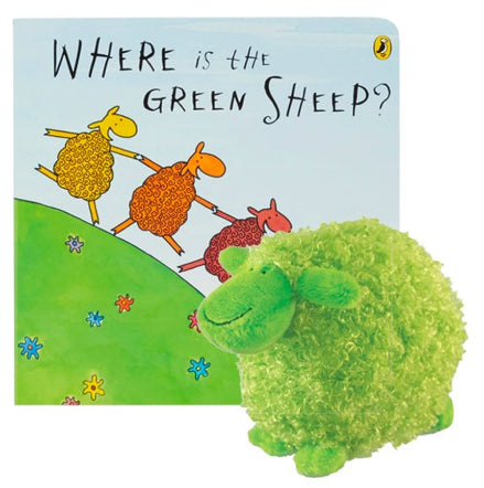 Where is the Green Sheep? Book and Plush