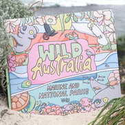Wild Australia Marine and National Parks(Hardcover) by Brentos Australian Animals Kids Picture Book