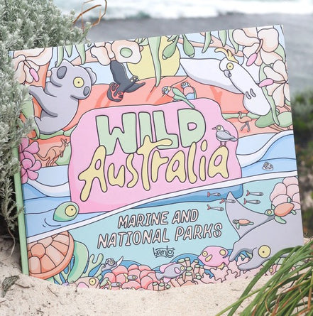 Wild Australia Marine and National Parks(Hardcover) by Brentos Australian Animals Kids Picture Book