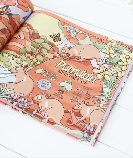 Wild Australia Marine and National Parks(Hardcover) by Brentos Australian Animals Kids Picture Book