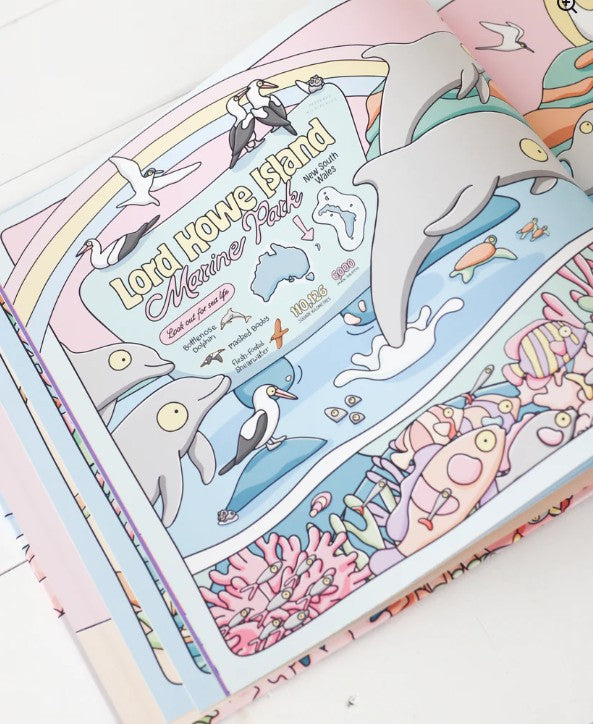 Wild Australia Marine and National Parks(Hardcover) by Brentos Australian Animals Kids Picture Book