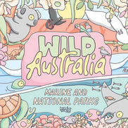 Wild Australia Marine and National Parks(Hardcover) by Brentos Australian Animals Kids Picture Book
